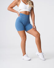 Load image into Gallery viewer, Sky Blue Scrunch Seamless Shorts