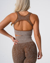 Load image into Gallery viewer, Mocha Snakeskin Eclipse Seamless Bra