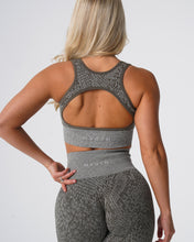 Load image into Gallery viewer, Khaki Green Snakeskin Eclipse Seamless Bra