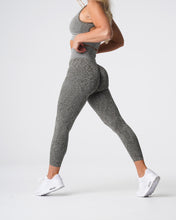 Load image into Gallery viewer, Khaki Green Snakeskin Seamless Leggings