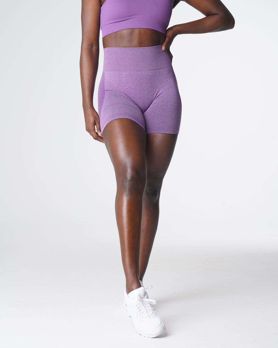 NVGTN Scrunch Seamless Shorts - Lilac