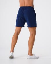 Load image into Gallery viewer, Navy Flex Shorts