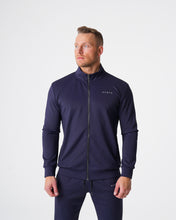 Load image into Gallery viewer, Navy Track Jacket