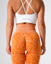 Load image into Gallery viewer, Burnt Orange Leopard Seamless Leggings