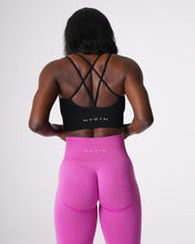 Load image into Gallery viewer, Black Flourish Seamless Bra