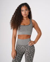Load image into Gallery viewer, Khaki Green Leopard Eclipse Seamless Bra