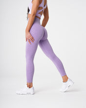 Load image into Gallery viewer, Lilac Snakeskin Seamless Leggings