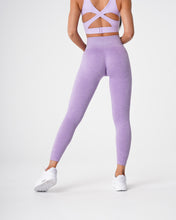 Load image into Gallery viewer, Lilac Snakeskin Seamless Leggings