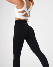 Load image into Gallery viewer, Black Solid Seamless Leggings
