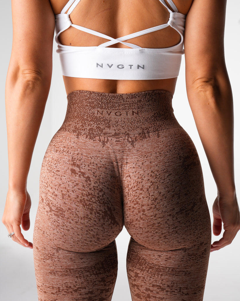 Gingerbread Digital Seamless Leggings