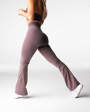 Load image into Gallery viewer, Mulberry Brown Iconic Seamless Flare Leggings