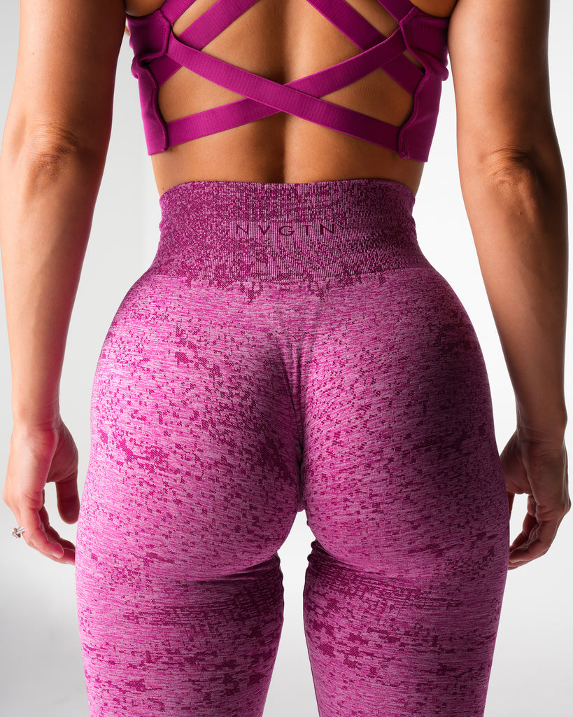 Sugarplum Digital Seamless Leggings