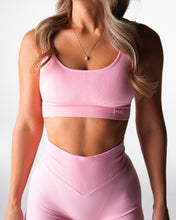 Load image into Gallery viewer, Baby Pink Harmony Ribbed Seamless Bra