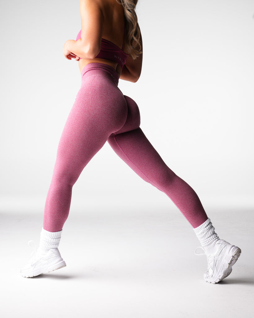 Maroon Lift Seamless Leggings