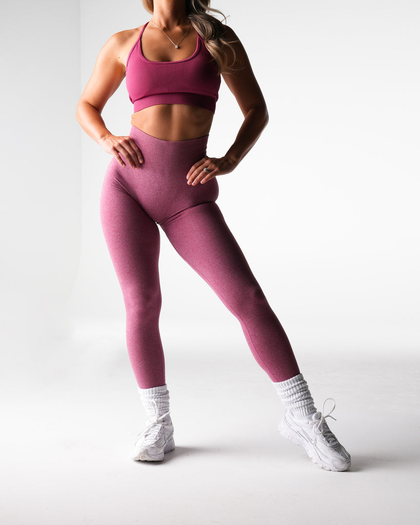 Maroon Lift Seamless Leggings