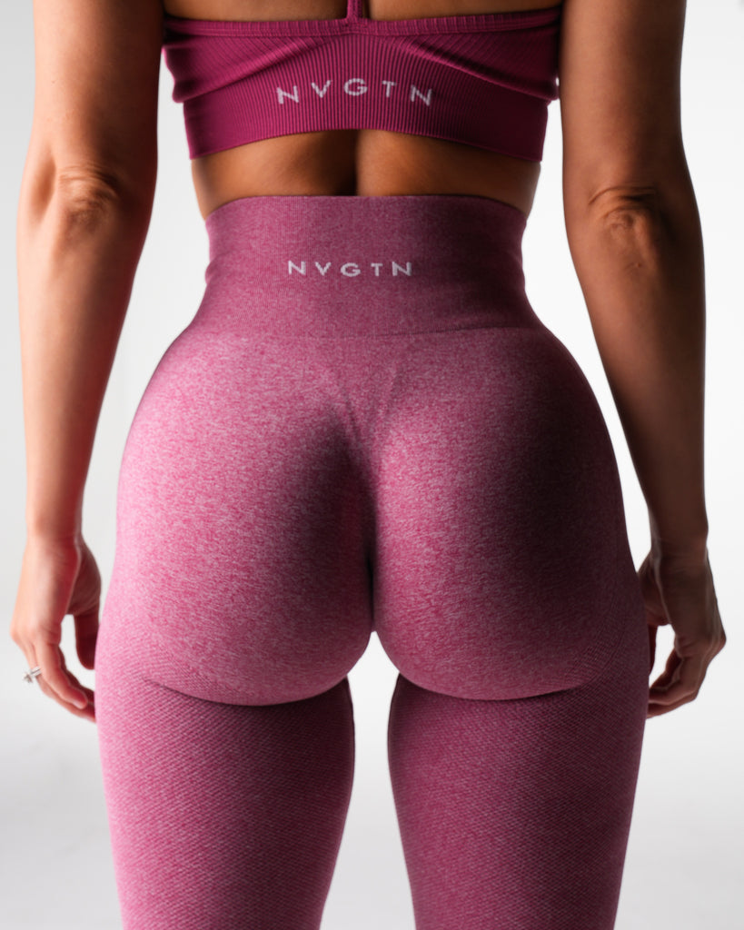 Maroon Lift Seamless Leggings