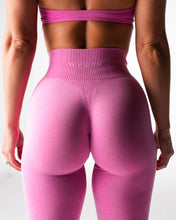 Load image into Gallery viewer, Bubble Gum Pink Iconic Seamless Flare Leggings