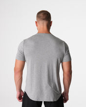 Load image into Gallery viewer, Grey Tech Fitted Tee