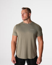 Load image into Gallery viewer, Sage Green Tech Fitted Tee