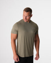 Load image into Gallery viewer, Sage Green Tech Fitted Tee