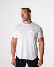 Load image into Gallery viewer, White Tech Fitted Tee