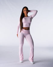 Load image into Gallery viewer, Sugar Spritz Daydream Foldover Flare Pants