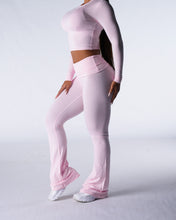 Load image into Gallery viewer, Sugar Spritz Daydream Foldover Flare Pants