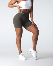 Load image into Gallery viewer, Olive Sport Seamless Shorts