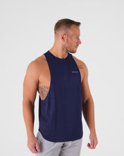 Load image into Gallery viewer, Navy Tech Edge Tank