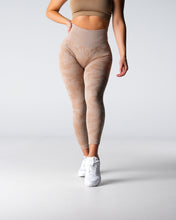 Load image into Gallery viewer, Beige Camo Seamless Leggings