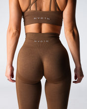 Load image into Gallery viewer, Mocha Performance Seamless Leggings