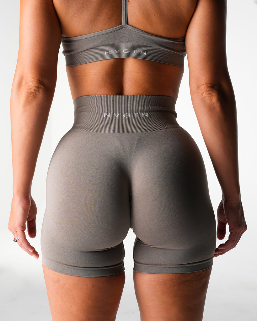 Taupe Discover Seamless Shorts