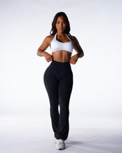 Load image into Gallery viewer, Black Aera Flare Pants