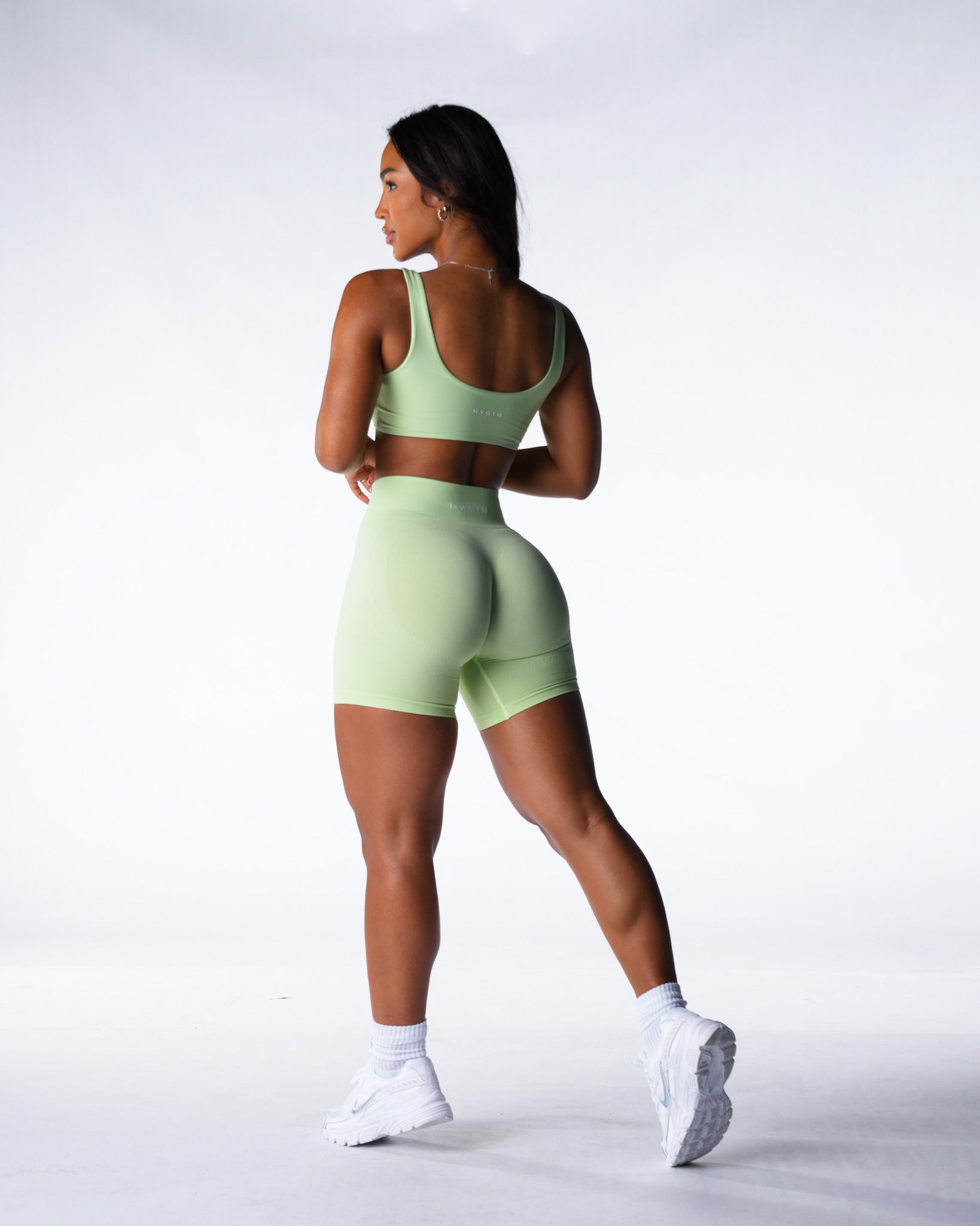 NVGTN Lift Seamless Shorts - Honeydew |