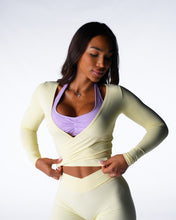 Load image into Gallery viewer, Limoncello Solace Wrap Top