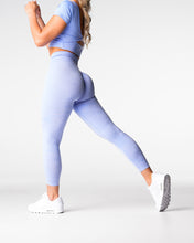 Load image into Gallery viewer, Periwinkle Digital Seamless Leggings