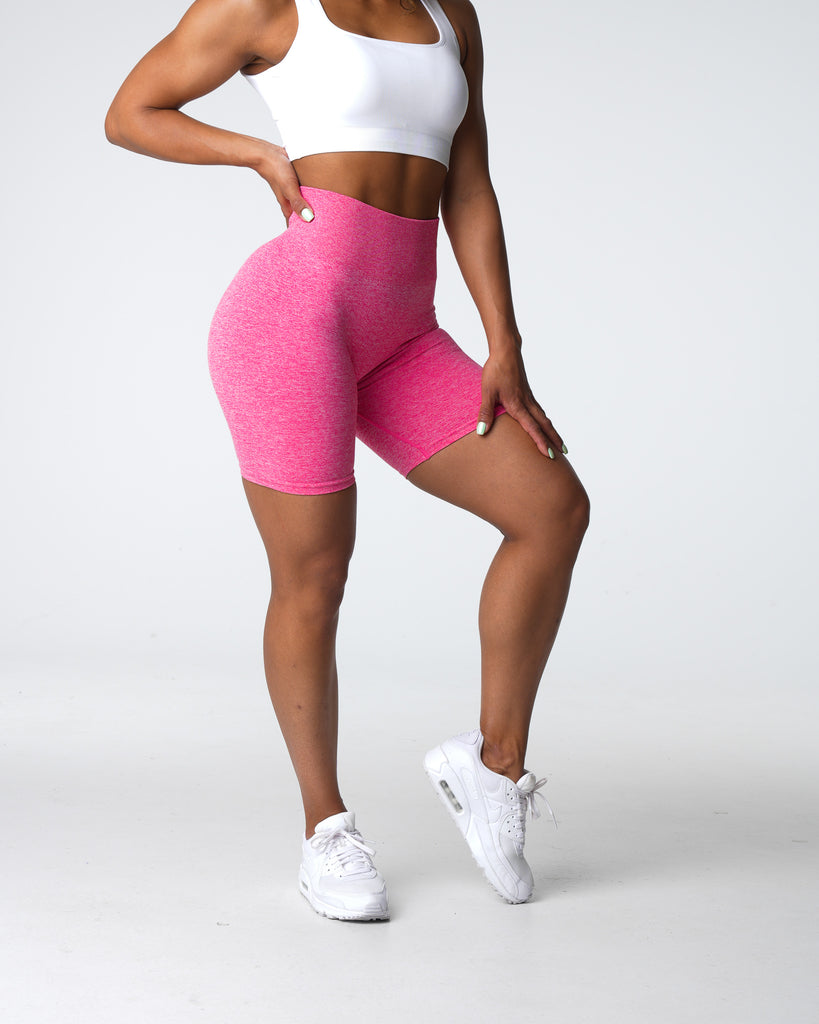 Hot Pink Scrunch Seamless Shorts