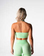 Load image into Gallery viewer, Pistachio Limitless Ribbed Seamless Halter Bra