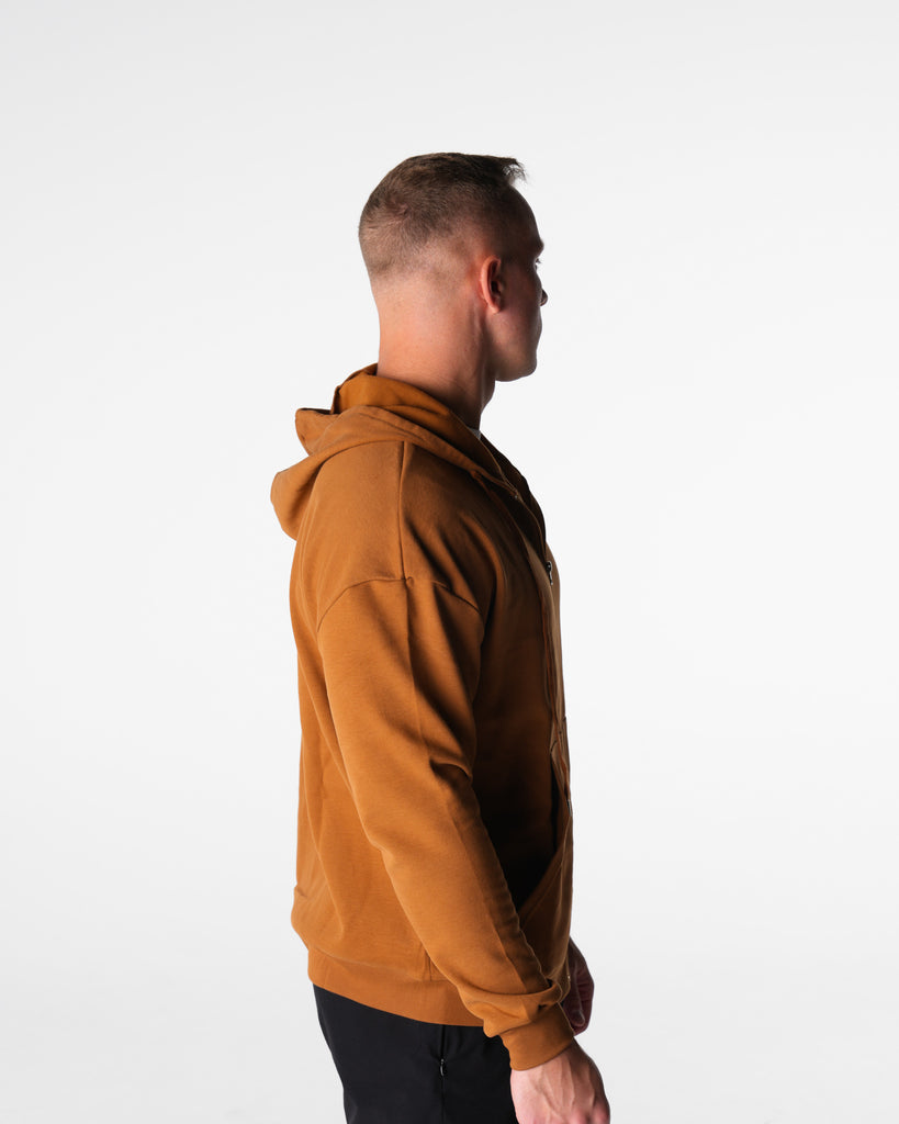 Copper Brown Elite Full Zip Hoodie