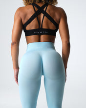Load image into Gallery viewer, Pastel Blue Contour Seamless Leggings
