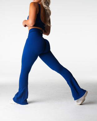 Oxford Harmony Ribbed Seamless Flare Leggings