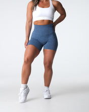 Load image into Gallery viewer, Slate Blue Scrunch Seamless Shorts