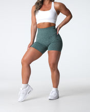 Load image into Gallery viewer, Forest Green Scrunch Seamless Shorts