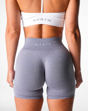 Load image into Gallery viewer, Grey Mid Rise Pro Seamless Shorts