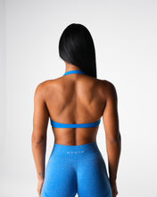 Load image into Gallery viewer, Ocean Blue Comeback Seamless Halter Bra