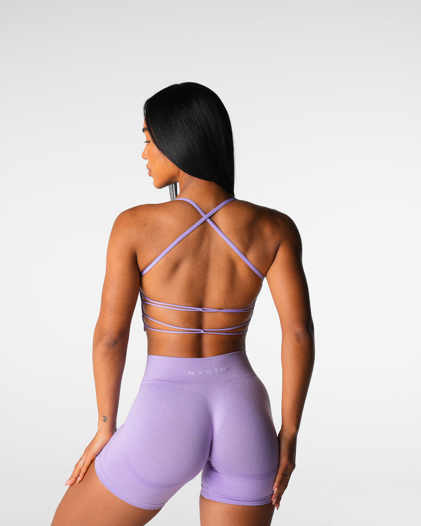 Lilac Invincible Seamless Bra