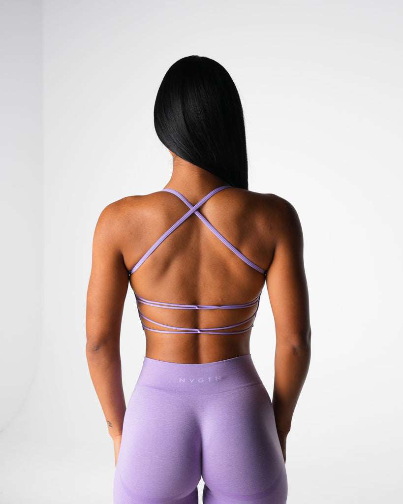 Lilac Invincible Seamless Bra