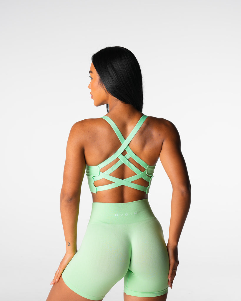 Pistachio Enchant Seamless Bra