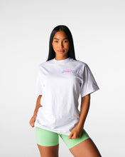 Load image into Gallery viewer, White Gym Girl Era Graphic Tee
