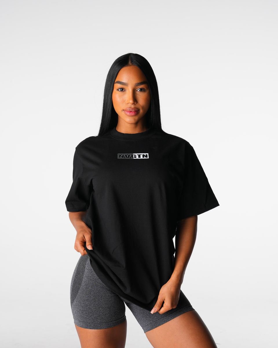 NVGTN Muscle Mommy Graphic Tee - Black